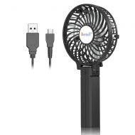 VersionTECH. Mini Handheld Fan, USB Desk Fan, Small Personal Portable Table Fan with USB Rechargeable Battery Operated Cooling Folding Electric Fan for Travel Office Room Household