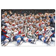 Frameworth Washington Capitals 20x29 Canvas 2018 Stanley Cup Celebration