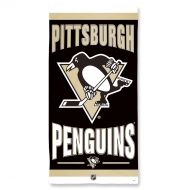 WinCraft NHL Pittsburgh Penguins Fiber Beach Towel, 30 x 60-Inch