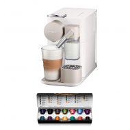 DeLonghi Nespresso EN 500.W Kaffeemaschine (1400 W, 1 l, 19 Bar), Silky Weiss