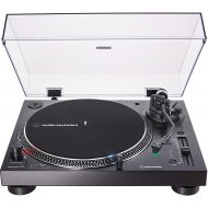 Audio-Technica AT-LP120XUSB Direct-Drive Turntable (Analog & USB), Black, Hi-Fidelity, Plays 33 -1/3, 45, and 78 RPM Records, Convert Vinyl to Digital, Anti-Skate Control, Variable
