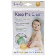 Summer Infant Summer Keep Me Clean Disposable Diaper Sacks Travel Pack, 75-Count