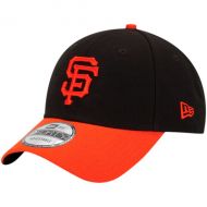 Men's San Francisco Giants New Era BlackOrange League 9FORTY Adjustable Hat