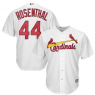 Men's St. Louis Cardinals Trevor Rosenthal Majestic White Home Cool Base Player Jersey