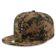 Men's St. Louis Cardinals New Era Digital Camo 2016 Memorial Day 59FIFTY Fitted Hat
