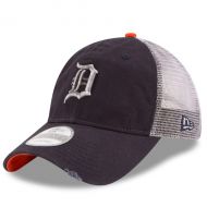 Men's Detroit Tigers New Era Navy Team Rustic 9TWENTY Adjustable Hat