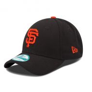 Men's San Francisco Giants New Era Black League 9FORTY Adjustable Hat