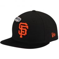 Men's San Francisco Giants New Era Black Pin Collection 9FIFTY Adjustable Snapback Hat