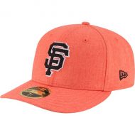 Men's San Francisco Giants New Era Heathered Orange Crisp Low Profile 59FIFTY Fitted Hat
