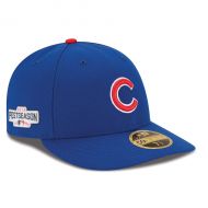Men's Chicago Cubs New Era Royal 2016 Postseason Side Patch Low Profile 59FIFTY Fitted Hat