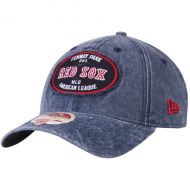 Men's Boston Red Sox New Era Heathered Navy American League East Stadium 9TWENTY Adjustable Hat