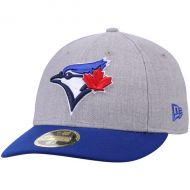 Men's Toronto Blue Jays New Era Heathered GrayRoyal Change Up Low Profile 59FIFTY Fitted Hat