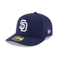 Men's San Diego Padres New Era Navy 2017 Authentic Collection On-Field Low Profile 59FIFTY Fitted Hat