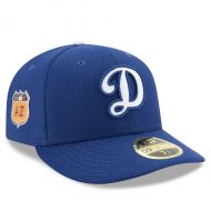 Men's Los Angeles Dodgers New Era Royal D Logo 2017 Spring Training Diamond Era Low Profile 59FIFTY Fitted Hat