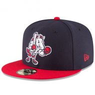 Men's Binghamton Rumble Ponies New Era NavyRed Alternate 2 Authentic Collection On-Field 59FIFTY Fitted Hat
