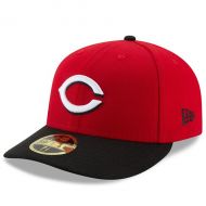 Mens Cincinnati Reds New Era Red/Black Victory Side Low Profile 59FIFTY Fitted Hat