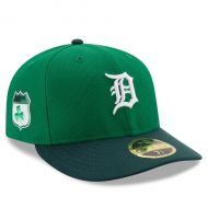 Men's Detroit Tigers New Era Green 2017 St. Patrick's Day Diamond Era 59FIFTY Low Profile Fitted Hat
