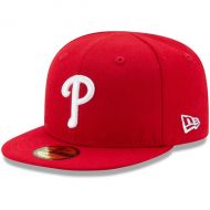 Infant Philadelphia Phillies New Era Red Authentic Collection On-Field My First 59FIFTY Fitted Hat