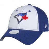 Women's Toronto Blue Jays New Era WhiteRoyal Team Glimmer 9TWENTY Adjustable Hat