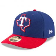 Men's Texas Rangers New Era NavyRed Diamond Era 59FIFTY Low Profile Fitted Hat