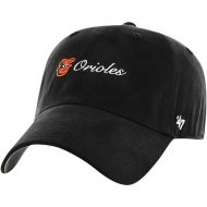 Womens Baltimore Orioles 47 Black Cohasset Clean Up Adjustable Hat
