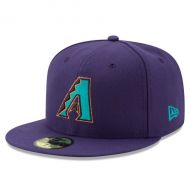 Men's Arizona Diamondbacks New Era Purple 1998 Turn Back the Clock 59FIFTY Fitted Hat