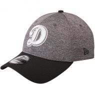 Men's Los Angeles Dodgers New Era Heathered GrayBlack 39THIRTY Shadow Tech Color Pop Flex Hat