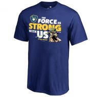 Youth Milwaukee Brewers Fanatics Branded Royal Star Wars Jedi Strong T-Shirt