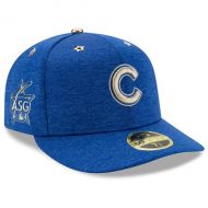 Mens Chicago Cubs New Era Heathered Royal 2017 MLB All-Star Game Side Patch Low Profile 59FIFTY Fitted Hat
