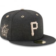 Men's Pittsburgh Pirates New Era Heathered Black 2017 MLB All-Star Game Side Patch 59FIFTY Fitted Hat