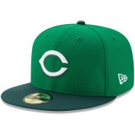 Men's Cincinnati Reds New Era Kelly Green Turn Back the Clock 59FIFTY Fitted Hat