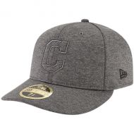 Men's Cleveland Indians New Era Graphite 2018 Clubhouse Collection Low Profile 59FIFTY Fitted Hat
