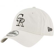 Men's Colorado Rockies New Era Tan Core Classic Twill 9TWENTY Adjustable Hat