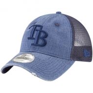 Men's Tampa Bay Rays New Era Navy Tonal Washed 9TWENTY Adjustable Hat