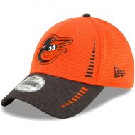 Men's Baltimore Orioles New Era OrangeHeathered Black Speed Tech 9FORTY Adjustable Hat