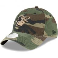 Women's Baltimore Orioles New Era Camo Core Classic Twill 9TWENTY Adjustable Hat
