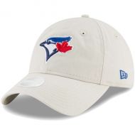 Womens Toronto Blue Jays New Era Cream Core Classic Twill 9TWENTY Adjustable Hat