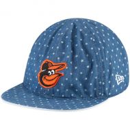 Toddler Baltimore Orioles New Era Denim Flip 9TWENTY Adjustable Hat