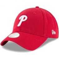 Women's Philadelphia Phillies New Era Red Core Classic Twill Team Color 9TWENTY Adjustable Hat