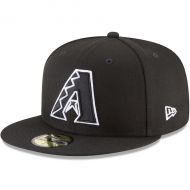 Men's Arizona Diamondbacks New Era Black Basic 59FIFTY Fitted Hat