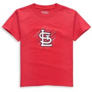 Youth St. Louis Cardinals Stitches Red Team Logo T-Shirt