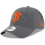 Men's San Francisco Giants New Era Graphite Core 49FORTY Fitted Hat