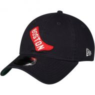 Mens Boston Red Sox New Era Navy Cooperstown Inaugural Season 9TWENTY Adjustable Hat