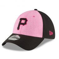 Men's Pittsburgh Pirates New Era Pink 2018 Mother's Day 39THIRTY Flex Hat