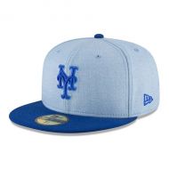 Men's New York Mets New Era Light Blue 2018 Father's Day On Field 59FIFTY Fitted Hat
