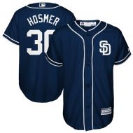 Youth San Diego Padres Eric Hosmer Majestic Navy Official Cool Base Player Jersey