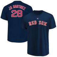 Youth Boston Red Sox JD Martinez Majestic Navy Name & Number T-Shirt