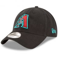 Men's Arizona Diamondbacks New Era Black Alternate Replica Core Classic 9TWENTY Adjustable Hat