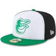 Men's Baltimore Orioles New Era WhiteGreen Earth Day 59FIFTY Fitted Hat