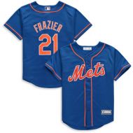 Youth New York Mets Todd Frazier Majestic Royal Alternate Cool Base Replica Player Jersey